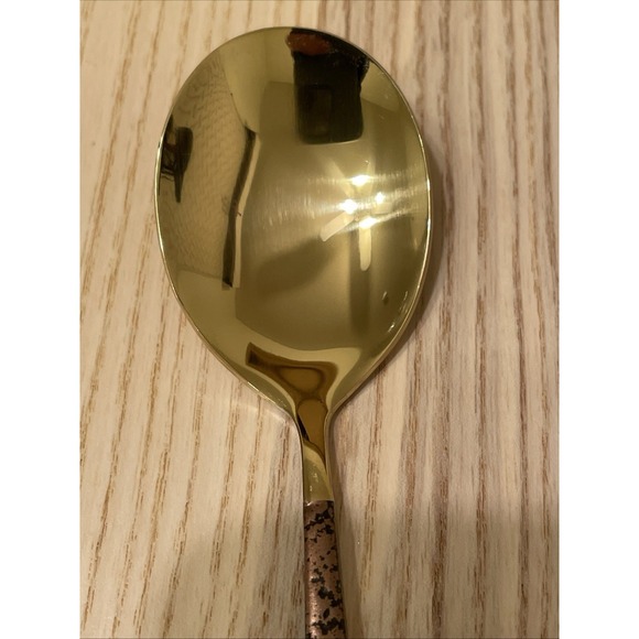 Berglander Spoons Brown Meteorite Set Of 4 - Picture 4 of 4